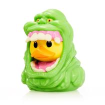 Boneco de pato de borracha de vinil colecionável TUBBZ Slimer Ghostbusters