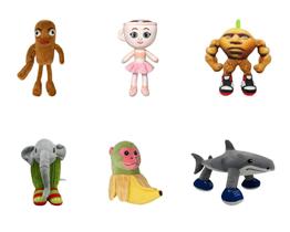 Boneco de Pelúcia Brainrot Meme da Internet Com Som