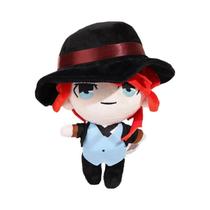 Boneco De Pelúcia Bungou Stray Dogs De 20cm, Dazai Osamu, Nakahara Chuya, Edogawa Rampo, Gogol,
