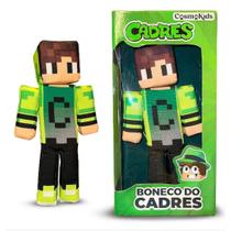 Boneco de Pelucia Cadres Articulado 32cm Youtuber Streamer Cosmo Kids CDRS010