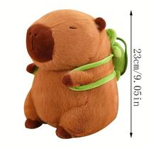 Boneco de Pelúcia Capibara 23cm Boneca Estilo Anime, Presente Fofo e Divertido Boneco de Pelúcia Capibara 23cm Boneca Estilo Anime, Presente Fofo e Divertido