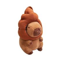 Boneco De Pelúcia Capivara Cartoon Marrom, Almofada De 25, 35, 50cm, Animal De Estimação Decorativo