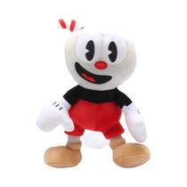 Boneco de Pelúcia Cuphead & Mugman - 25cm - Brinquedo Infantil