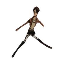 Boneco De Pelúcia De 28cm Do Anime Attack on Titan, Levi, Com Esqueleto De Arame, Presente Boneco De Pelúcia De 28cm Do Anime Attack on Titan, Levi, Com Esqueleto De Arame, Presente