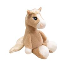 Boneco De Pelúcia De Cavalo Com Olhos Grandes E Macios De 22cm, Brinquedo De Alta Qualidade Para