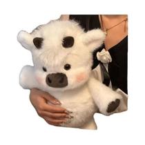 Boneco De Pelúcia De Vaca Highland Fofa De 45-60cm, Brinquedo De Bezerro Macio, Almofada, Presente