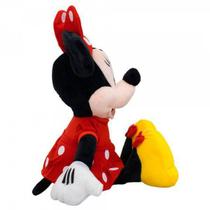 Boneco De Pelúcia Disney Minnie Grande c/ Som 33cm-Multikids