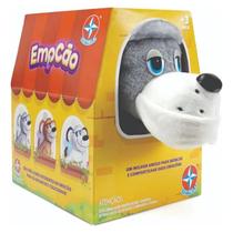 Boneco de Pelúcia Emocão Cinza 21cm Estrela Boneco de Pelúcia Emocão Cinza 21cm Estrela