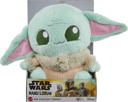 Boneco de Pelúcia Grogu Hug 'n Nuzzle Mattel Star Wars - 25cm com Som