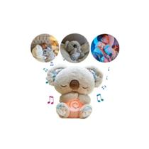 Boneco De Pelúcia Jesus Respira E Alivia Ansiedade Luz E Som