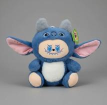 Boneco De Pelúcia Monstrinho Azul Fantasia Stitch Brinquedo Tecido Macio e Antialérgico Boneco De Pelúcia Monstrinho Azul Fantasia Stitch Brinquedo Tecido Macio e Antialérgico