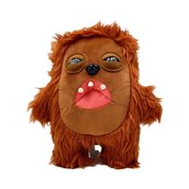 Boneco De Pelúcia Monstro Feio Esquilo Skerchy Sr. Buttons Alienígena Enojado Coração Presente De