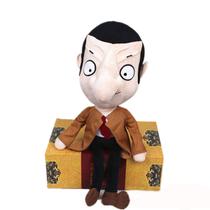 Boneco de pelúcia Mr. Beans, anime de 30 cm com enchimento de seda