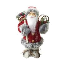 Boneco De Pelúcia Papai Noel De 12 Polegadas, Decoração Para Árvore De Natal, Presente De Natal Para