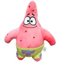 Boneco de Pelúcia Patrick Estrela Grande 30cm Multikids Bob Esponja Boneco de Pelúcia Patrick Estrela Grande 30cm Multikids Bob Esponja
