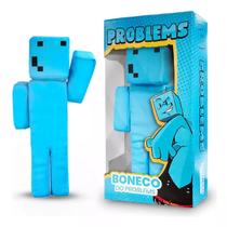 Boneco de Pelucia Problems Articulado 32cm Youtuber Streamer Cosmo Kids PRD00008