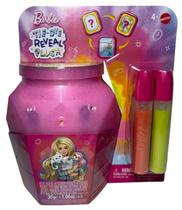 Boneco De Pelúcia Surpresa Animal Animalzinho Gato Gatinho Tie Dye Com Tintas Para Colorir E Personalizar Licenciado Barbie Mattel Brinquedos