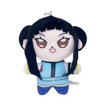 Boneco De Pelúcia Tigre Roxo Anime Kpop Caçador De Demônios Com Chapéu Preto E 3 Olhos Para