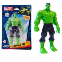 BONECO DE PLÁSTICO MARVEL HULK 9,5cm. - SEEMAN BONECO DE PLÁSTICO MARVEL HULK 9,5cm. - SEEMAN