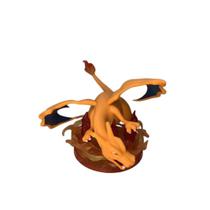Boneco de PVC Charizard Flying w/ Flames, colecionável de 15 cm Boneco de PVC Charizard Flying w/ Flames, colecionável de 15 cm