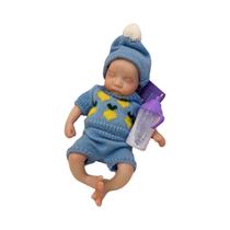 Boneco De Silicone Reborn Menino De 13 Polegadas À Prova d'Água Com Toque Macio E Pele Pintada Em 3D