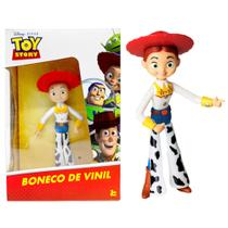 Boneco de Toy Story Jessie Boneca de 18cm Disney Acabamento Premium em Vinil