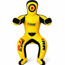 Boneco de Treino Stylso WDM-2025 Preto e Amarelo para Grappling Boneco de Treino Stylso WDM-2025 Preto e Amarelo para Grappling