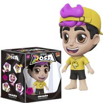 Boneco De Vinil 15cm Turma Dos Rosas Leozinho Lançamento Coleção Para Fã TikToker Youtuber Algazarra