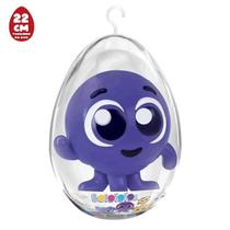 Boneco De Vinil Bolofofos Pow Ovo Médio Lider Brinquedos