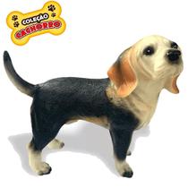 Boneco de Vinil Cachorrinho Beagle Coleção Animal Soft