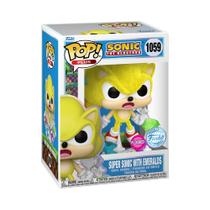 Boneco de vinil colecionável Funko Pop! Mais: Sonic Super Sonic Boneco de vinil colecionável Funko Pop! Mais: Sonic Super Sonic