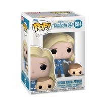 Boneco de vinil colecionável Funko Pop! Mulher invisível 9,5 cm Boneco de vinil colecionável Funko Pop! Mulher invisível 9,5 cm