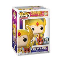 Boneco de vinil colecionável Funko Pop She-Ra com Kowl 9,5 cm Boneco de vinil colecionável Funko Pop She-Ra com Kowl 9,5 cm
