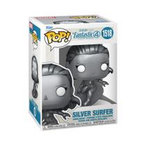 Boneco de vinil colecionável Funko Pop! Surfista prateado da Marvel