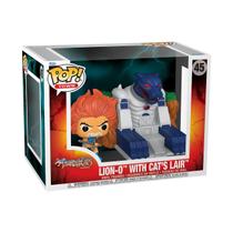 Boneco de vinil colecionável Funko Pop Town Thundercats Lion-O com Cat's Lair
