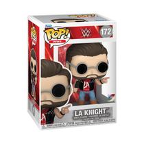 Boneco de vinil colecionável Funko Pop WWE LA Knight 9,5 cm