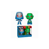 Boneco de Vinil DC Heróis Darkseid e Martian Manhunter - Conjunto de 2