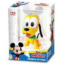 Boneco De Vinil - Disney Júnior Mickey - Pluto Líder 12 cm