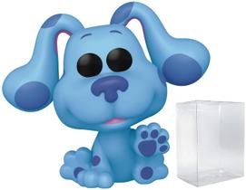 Boneco de vinil Funko Blues Clues Blue Pop! com protetor de caixa