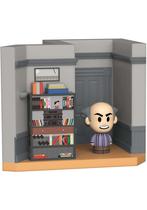 Boneco de vinil Funko Mini Moments Seinfeld Uncle Leo com boneco de vinil Chase