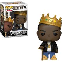 Boneco de vinil Funko Notorious B.I.G. c/ Crown POP! Pedras