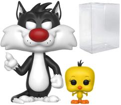 Boneco de vinil Funko Pop! Animação Looney Tunes Sylvester & Tweety