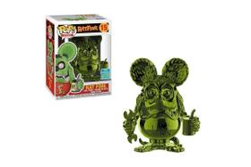 Boneco de vinil Funko Pop! Ícones verdes Chrome Rat Fink 2019 Boneco de vinil Funko Pop! Ícones verdes Chrome Rat Fink 2019