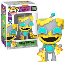 Boneco de vinil Funko Pop! Invasora da televisão Zim Gir comendo pizza Boneco de vinil Funko Pop! Invasora da televisão Zim Gir comendo pizza