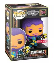 Boneco de vinil Funko Pop Marvel Black Light Star Lord MCU Boneco de vinil Funko Pop Marvel Black Light Star Lord MCU