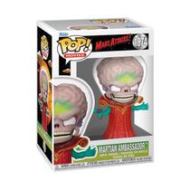 Boneco de vinil Funko Pop Movies Mars Attacks Alien Leader