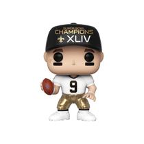Boneco de vinil Funko Pop NFL Saints Drew Brees Super Bowl XLV