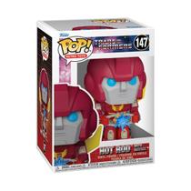 Boneco de vinil Funko Pop Transformers Hot Rod com matriz de 9,5 cm