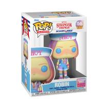 Boneco de vinil Funko Pop! TV Stranger Things Robin Scoops Olá