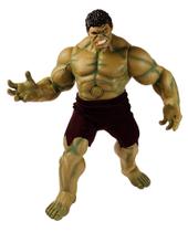 Boneco de Vinil Gigante Hulk com 10 sons + frase - 50cm